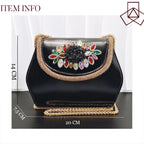 2026 Women's Elegant Green Wedge heel Shoe and Matching Bag Set with Rhinestone Accents – Stylish Square Toe Design for Parties