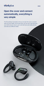 Original Lenovo XT80 Sports Wireless Earphones with Mics, LED Power Display,Hifi Stereo Sound Bluetooth 5.3 TWS HeadphHeadphones