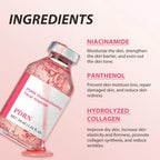 Deep Collagen Essence - Peptide Intensive Activation, Pink PDRN Stem Cell Ampoule, Brightening, Moisturizing, Skincare