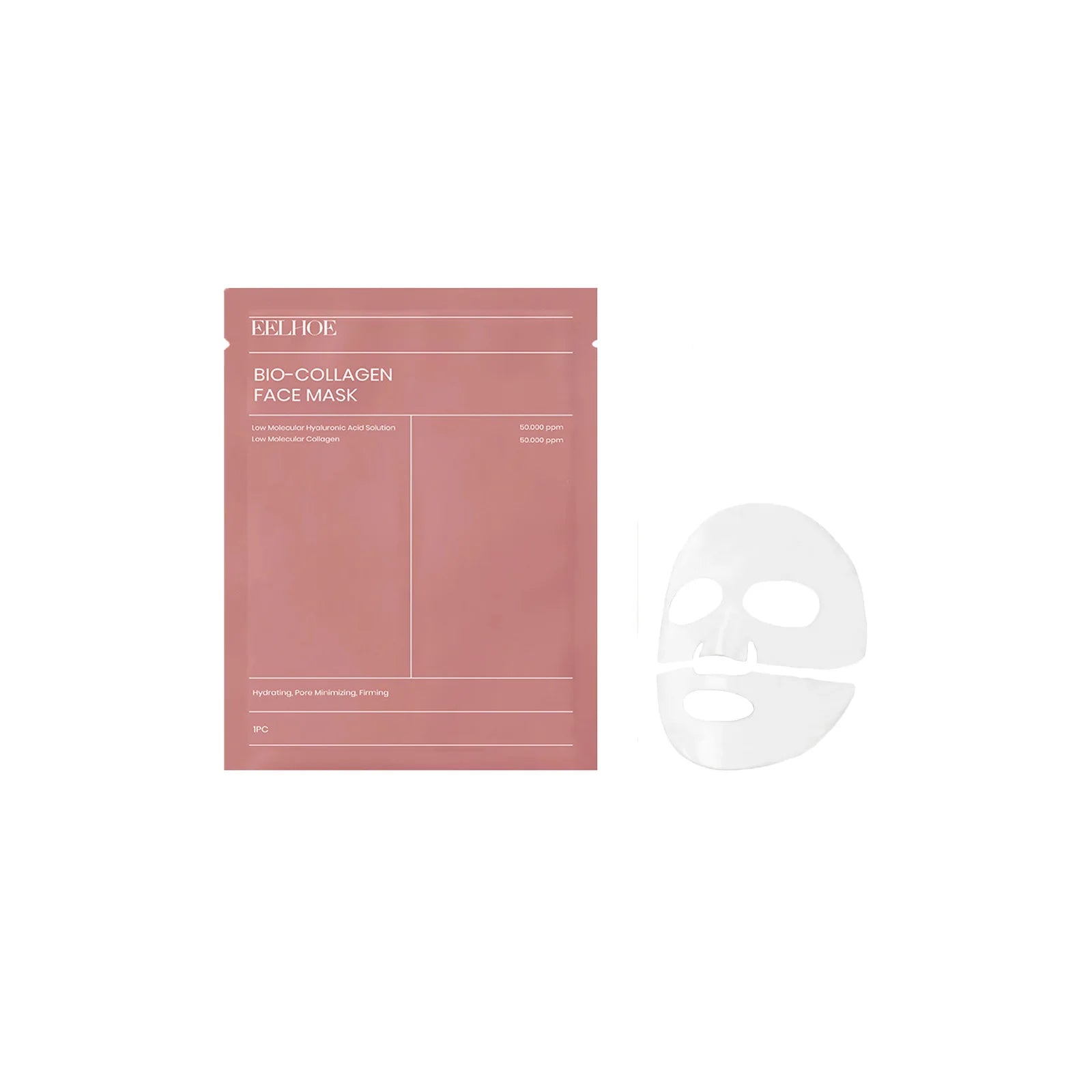 Bio Collagen Face Mask3/ 5/10pcs, Deep Hydrating, Pore Minimizing, Moisturizing Overnight Mask for All Skin Types ﻿