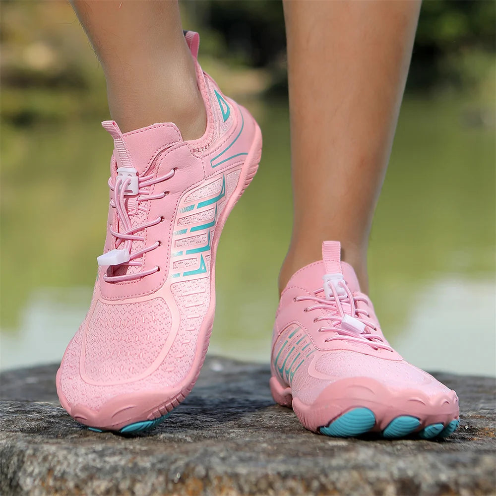 Aqua Shoes For Women Men Barefoot Water Shoes Anti-Slip Quick-Drying Outdoor Beach Upstream Wading Swimming Shoe Sneakers Unisex