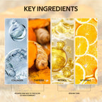 Korean Deep Collagen Mask Peel Off Mask Face Anti Wrinkle Lifting  Skin Care Masks Bio Pack Night Wrapping Woman Overnight Skin