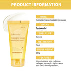 Korean Deep Collagen Mask Peel Off Mask Face Anti Wrinkle Lifting  Skin Care Masks Bio Pack Night Wrapping Woman Overnight Skin