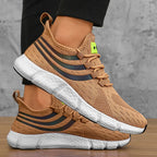 Men Casual Sports Shoes Breathable Lightweight Sneakers Anti-slip Flats Outdoor Running Walking Tenis Athletic Jogging Shoes