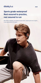 Original Lenovo XT80 Sports Wireless Earphones with Mics, LED Power Display,Hifi Stereo Sound Bluetooth 5.3 TWS HeadphHeadphones