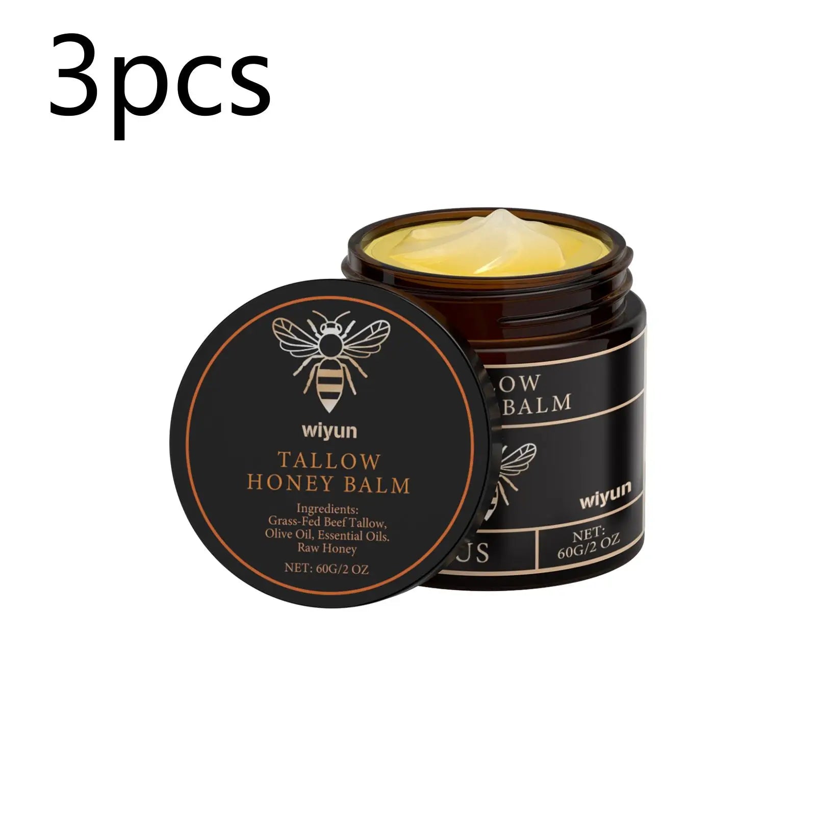 Tallow Honey Cream Glow Hydrating Skin Improve Elasticity Soft Bleaching Improve Dullness Firming Face Body Moisturizer Lotion