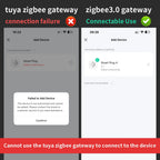 TNCE TUYA Smart Plug WiFi or Zigbee3.0 Socket EU 16A/20A Power Monitor Timing Function Voice Control Work With Alexa Google Home