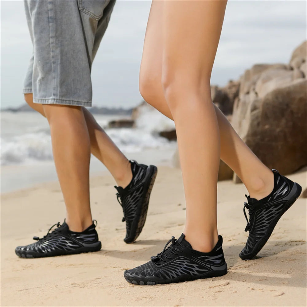 Aqua Shoes For Women Men Barefoot Water Shoes Anti-Slip Quick-Drying Outdoor Beach Upstream Wading Swimming Shoe Sneakers Unisex